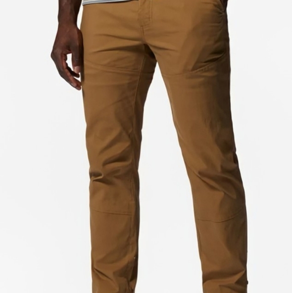 Mountain Hardwear Industrial Corazo Nut Chinos Slim Fit Size 38x32 Techwear - Picture 1 of 16